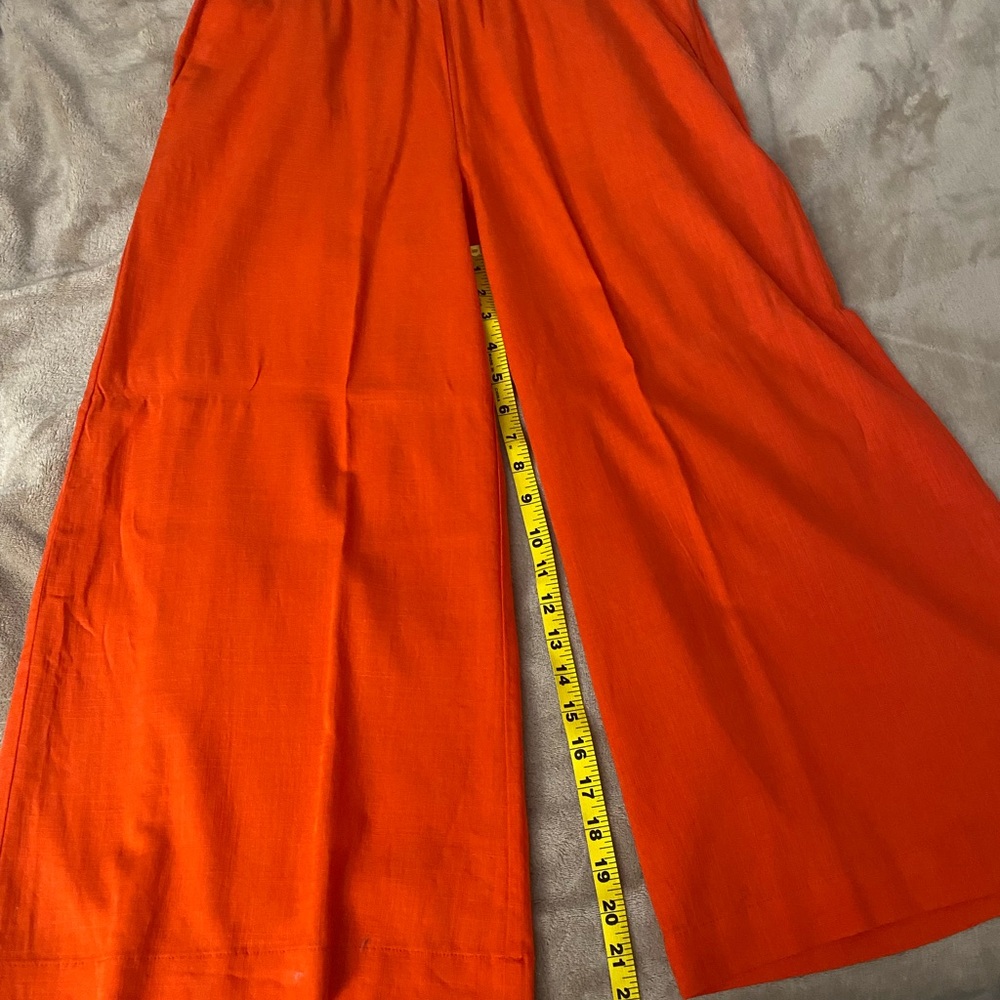 NWT Large petite Loft flare summer pants